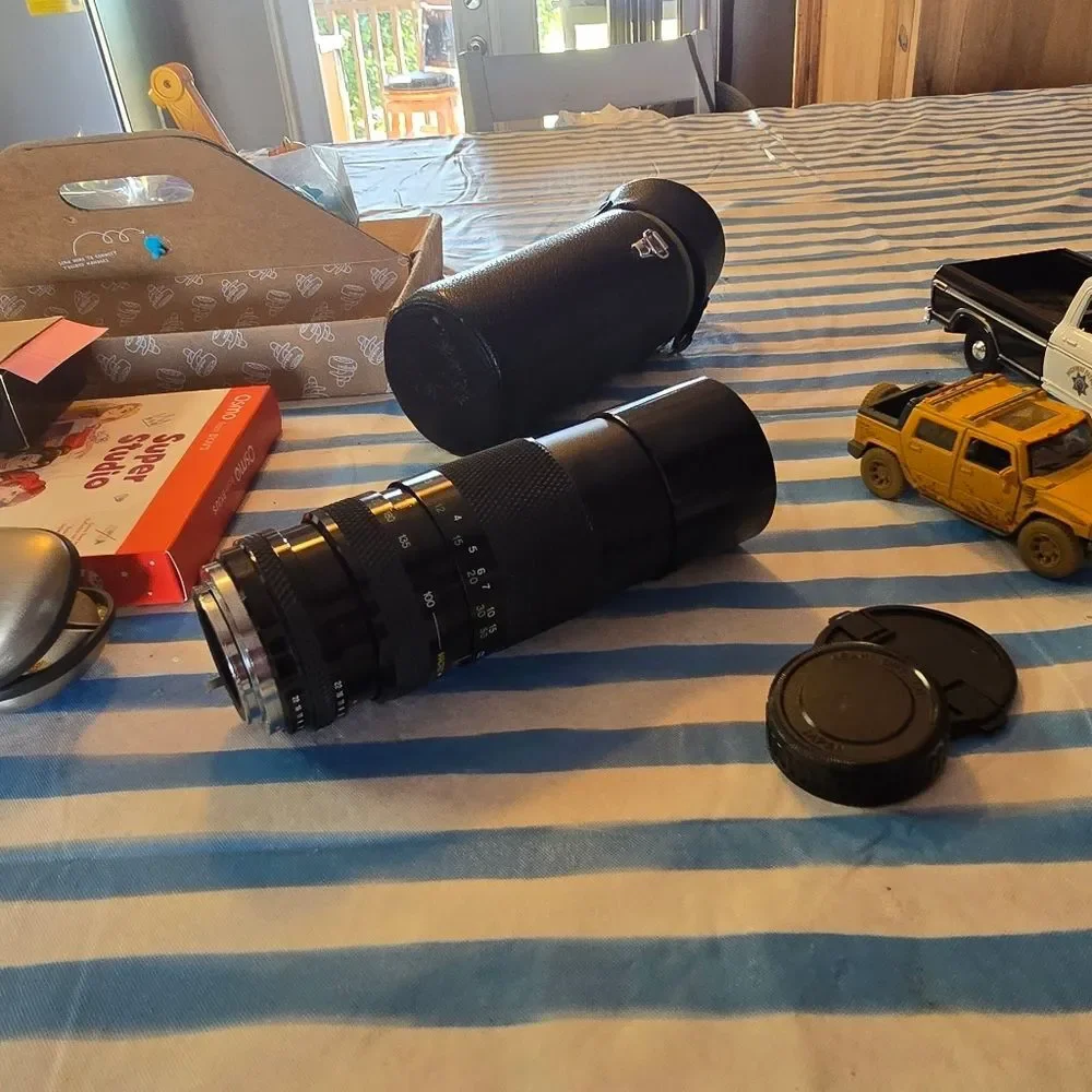 Vintage Soligor MC 100–300mm f/5 Telephoto Zoom Lens Made in Japan